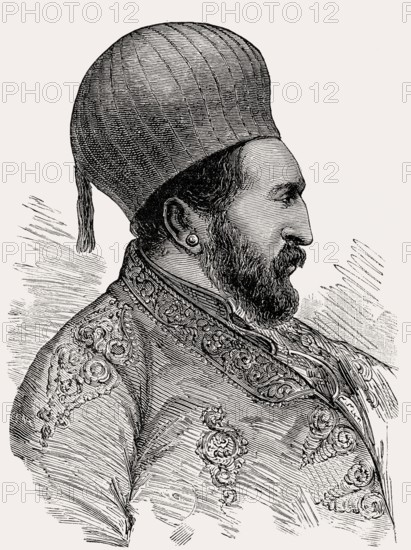 Mohammad Yaqub Khan, 1849 – 1923, Emir of Afghanistan, From British Battles on Land and Sea, by James Grant
