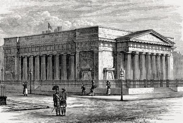 Royal Institution or Royal Scottish Academy, Edinburgh, Scotland, 19th century