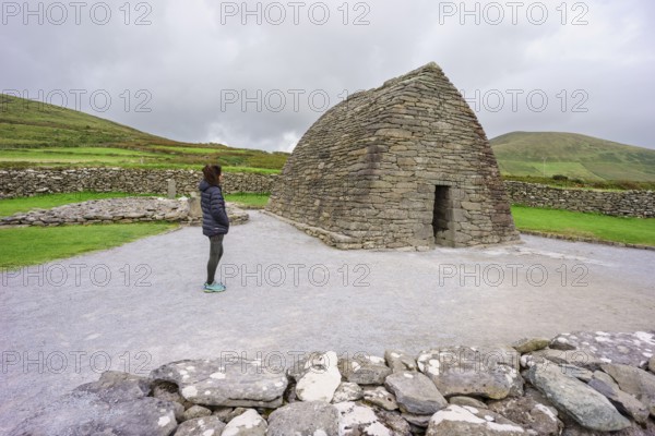 Gallarus Oratory, (Séipéilín Ghallarais), early Christian church, Dingle Peninsula, County Kerry, Ireland, United Kingdom, Europe