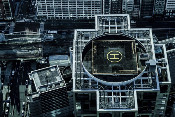 Cityscape seen from the Yokohama Landmark Tower. Shooting Location: Yokohama-city kanagawa prefecture