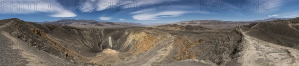 Ubehebe Crater panorama, Death Valley National Park