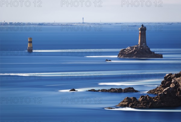 Phare de la Vieille at Point du Raz, Brittany, France, Europe