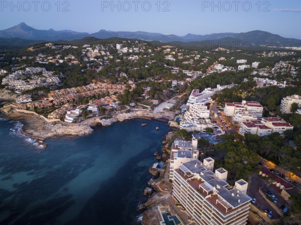 Costa de la Calma and Santa Ponsa, Calviá, Mallorca, Balearic Islands, Spain, Europe