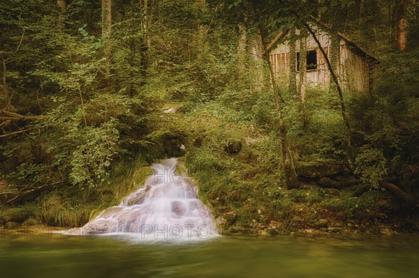 Waterfall of Eistobel, Isny im Allgau, Bavaria, Germany Isny im Allgau, Germany, Europe