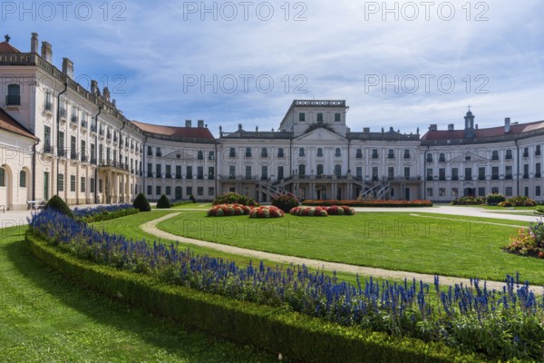 Fertod, Hungary, 7 October, 2022: view of the Esterhazy Palace or Hungarian Versailles in Fertod, Europe