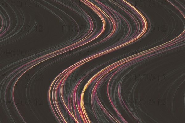 Abstract waves or curved design design background