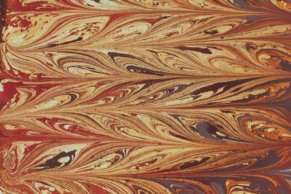 Abstract creative marble pattern texture. Traditional art of Ebru marbling