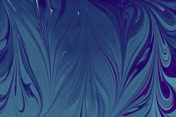 Abstract creative marble pattern texture. Traditional art of Ebru marbling