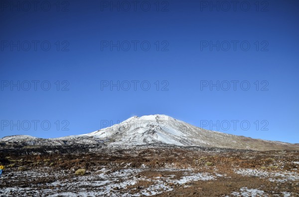 Desert Landscape in Volcan Teide National Park, Tenerife, Canary Island, Spain, Europe