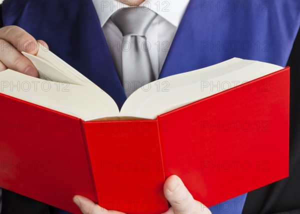 A judge with a law book in court. Jurisdiction and judgments in crime, A judge with a law book in court. Jurisdiction and judgements in crime. Austria
