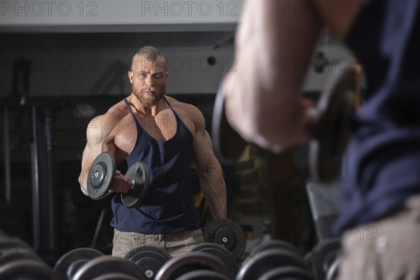 An image of a strong male bodybuilder