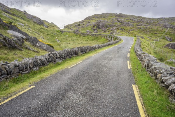 Healy Pass (R574) on the Beara peninsula, Ireland, United Kingdom, Europe