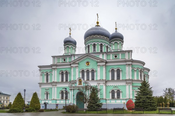 Trinity Cathedral in Saint Seraphim-Diveyevo Monastery, Russia, Europe