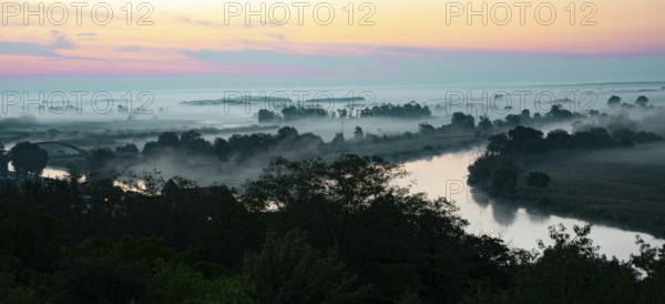 River Warta at dawn