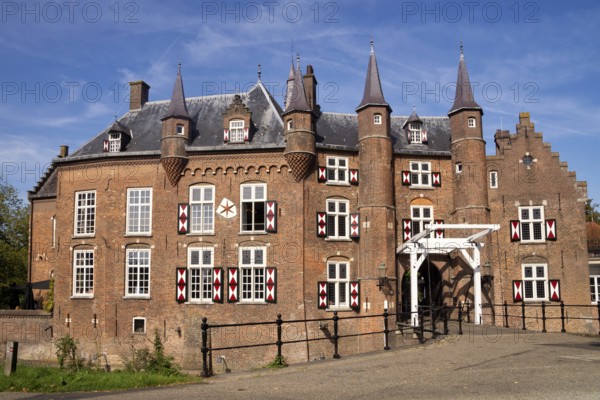 Maurick castle near the Dutch village Vught