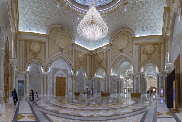 A picture of the South Hall of Qasr Al Watan