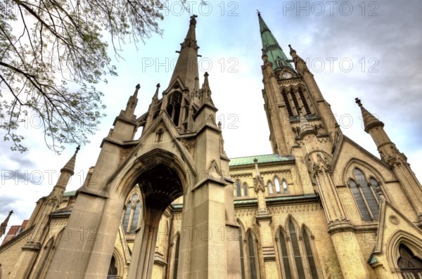 Old Church Toronto on Church Street gothic