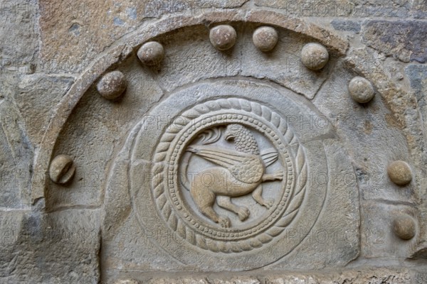 Pantheon of Nobles, Royal Monastery of San Juan de la Peña, Botaya, Huesca, Aragon, Spain, Europe