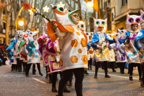 Sa Rua, carnaval de Palma, Palma de Mallorca, Mallorca, Balearic islands, spain