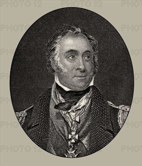Admiral Sir Charles John Napier, 1786-1860, ein britischer Marineoffizier