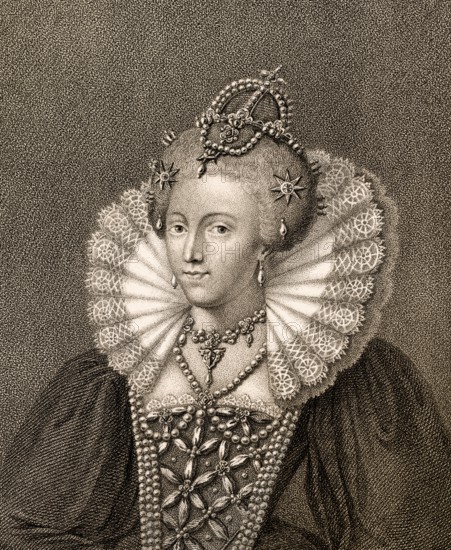 Elizabeth I, 1533 - 1603, Queen of England 1558 - 1603, Tudor dynasty