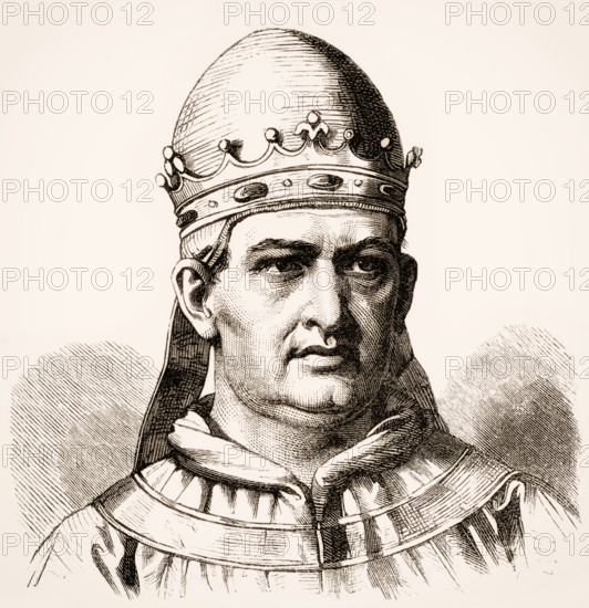 Pope John VIII, was Pope from 14 December 872 to his death in 882