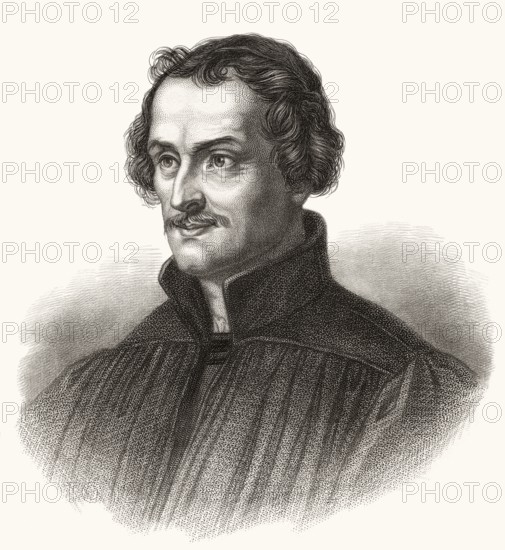 Philipp Melanchthon or Philipp Schwartzerdt, 1497, 1560, a German philosopher, humanist, theologian and reformer