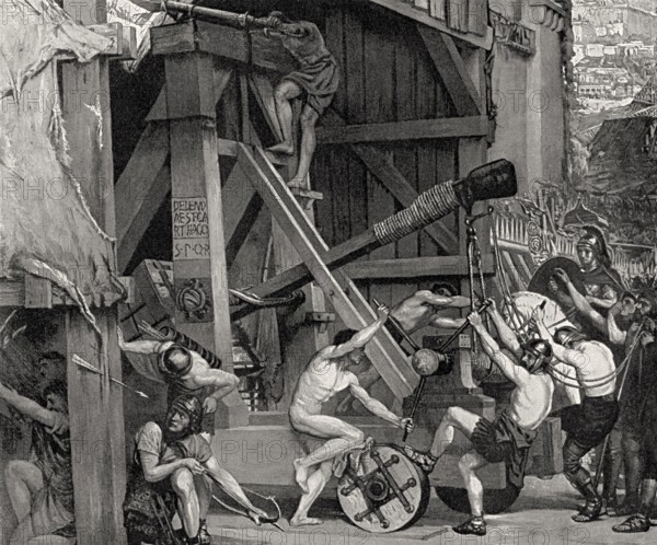 Ancient Roman siege engine