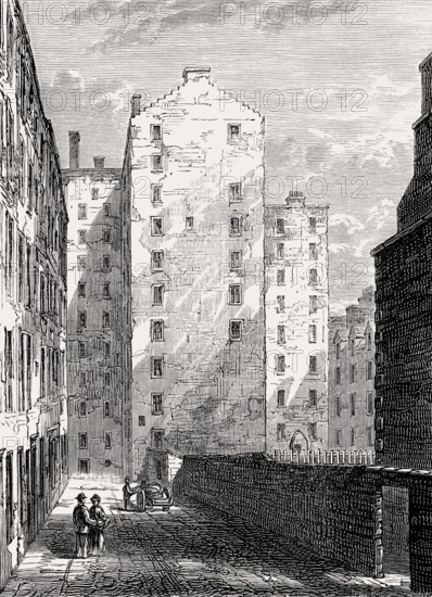 Parliament Close, Royal Mile, Edinburgh, 18th century