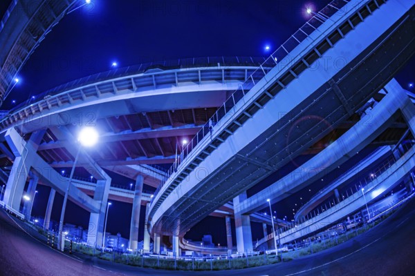 Bayshore Route Daikoku Junction (Tsurumi-ku, Yokohama City). Shooting Location: Yokohama-city kanagawa prefecture