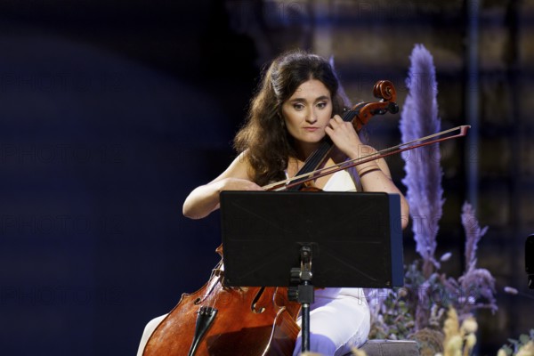Integral sonatas for cello and piano, Brahms, Zuzanna Sonowska cello, Magí Garcías piano, Brahms Pollença Festival, Majorca, Balearic Islands, Spain, Europe