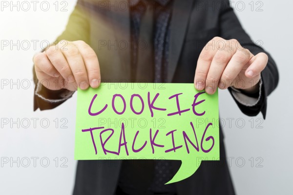 Inspiration showing sign Cookie Tracking, Business overview Data stored in the user s is computer by website being visited Presenting New Plans And Ideas Demonstrating Planning Process