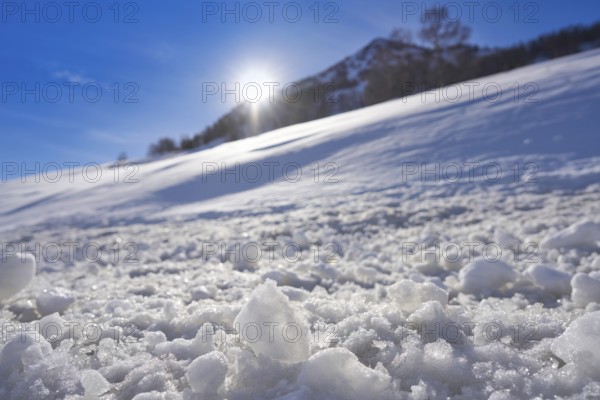 Cerler Ampriu mountain in Pyrenees of Huesca in Spain