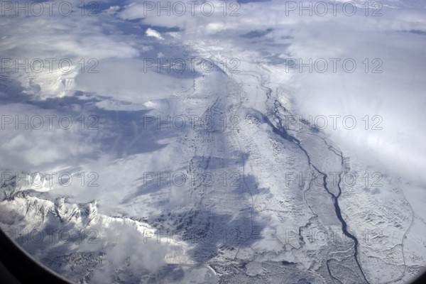 Snow covered ground