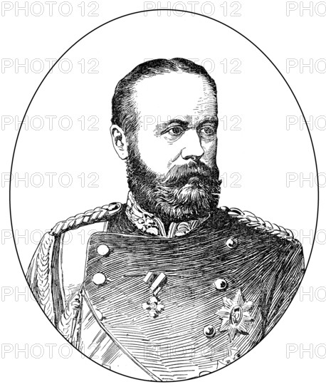 Charles or Karl Friedrich Alexander, 1823 - 1891, King of Württemberg, Germany, Karl Friedrich Alexander von Württemberg, 1823 - 1891, König von Württemberg, Europe