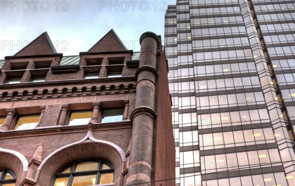 Buildings Old and New Toronto Yonge Street