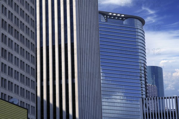 Downtown Houston Texas buildings urban city skyscrapers