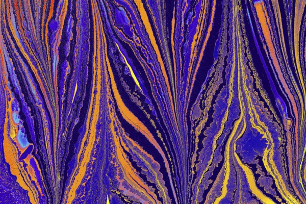 Abstract creative marbling pattern for fabric, design background texture