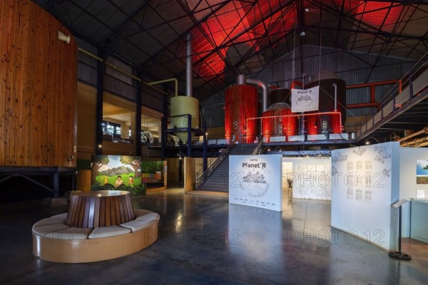 Exhibition Hall, Sugar Museum, L'Aventure du Sucre, Pamplemousses, Indian Ocean, Island, Mauritius, Africa