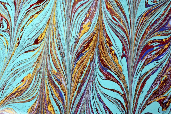 Abstract creative marbling pattern for fabric, design background texture