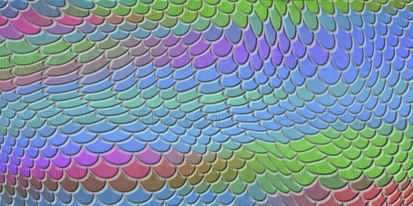 Colorful mermaid scales, fish scale, Fantasy texture