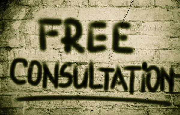 Free Consultation Concept