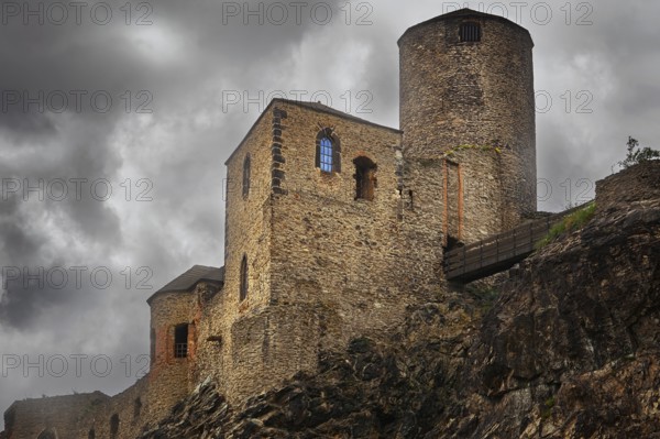 Old castle in the Usti nad Labem, Czech Republic Usti Nad Labem, Czech Republic, Europe
