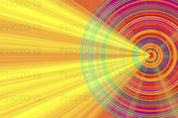 Abstract colorful geometric circle pattern. Geometric modern background. Business and corporate background
