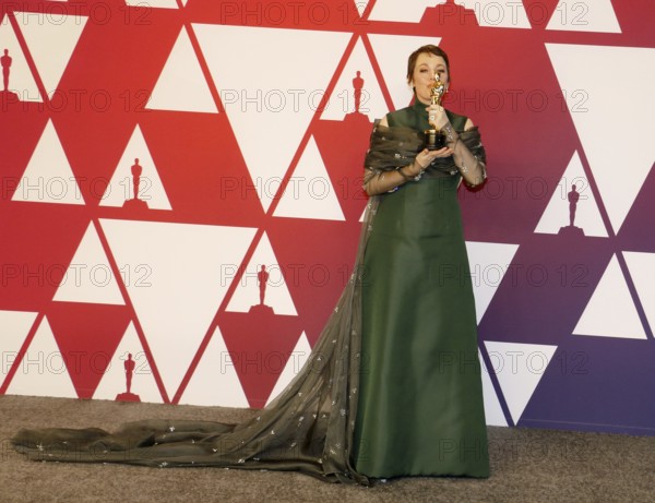 Olivia Colman at the 91st Annual Academy Awards, Press Room held at the Loews Hotel in Hollywood, USA on February 24, 2019