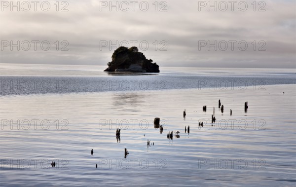 Cook Strait Collingwood New Zealand Ocean Island