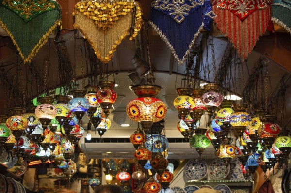 Mosaic colorful Ottoman lamps Lanterns
