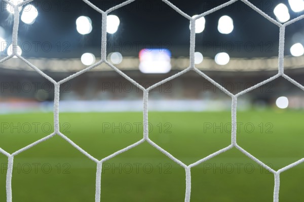 Football stadium - view by the net