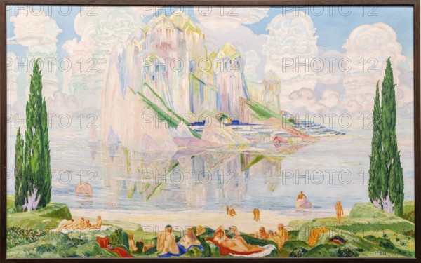 Wenzel Hablik, Sea Magic, 1917, Berlin, Federal Republic of Germany
