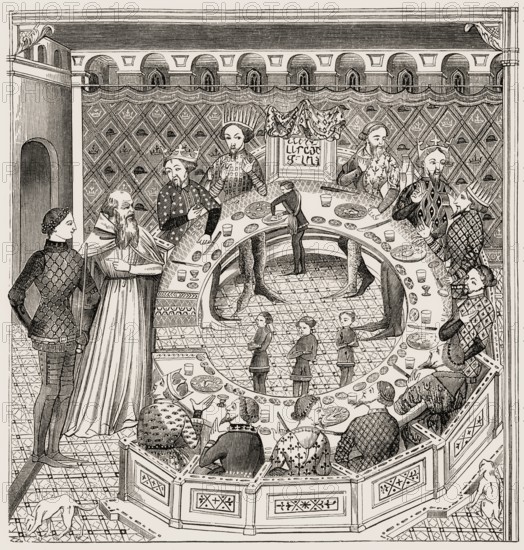 King Arthur and his Round Table, Arthurian legend